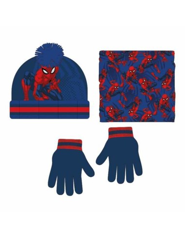 Berretto, Sciarpa e Guanti Spider-Man 2-8 Anni