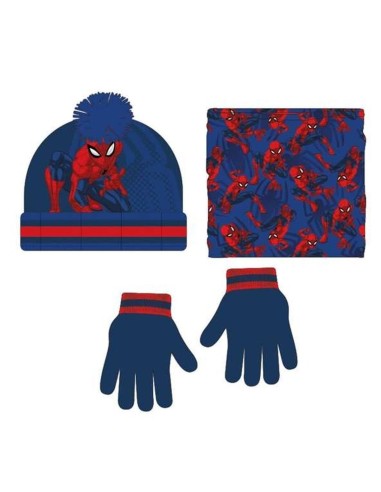 Gorro, Cachecol e Luvas Spider-Man 2-8 Anos