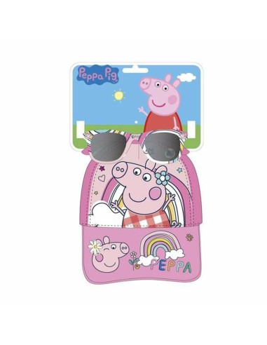 Conjunto de boné e óculos de sol Peppa Pig 2 Peças
