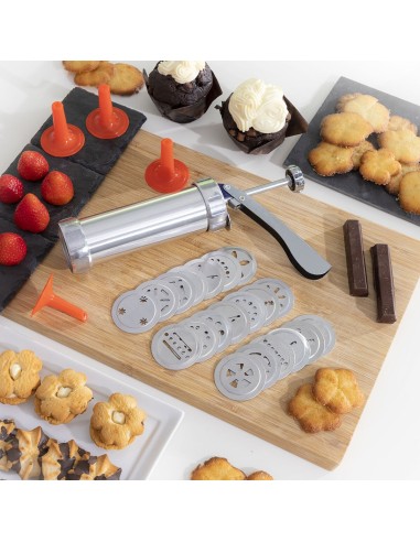 Machine à Biscuits et Douille2 en 1 Prekies InnovaGoods