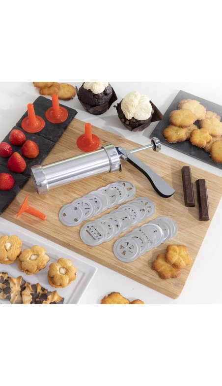 Machine à Biscuits et Douille2 en 1 Prekies InnovaGoods