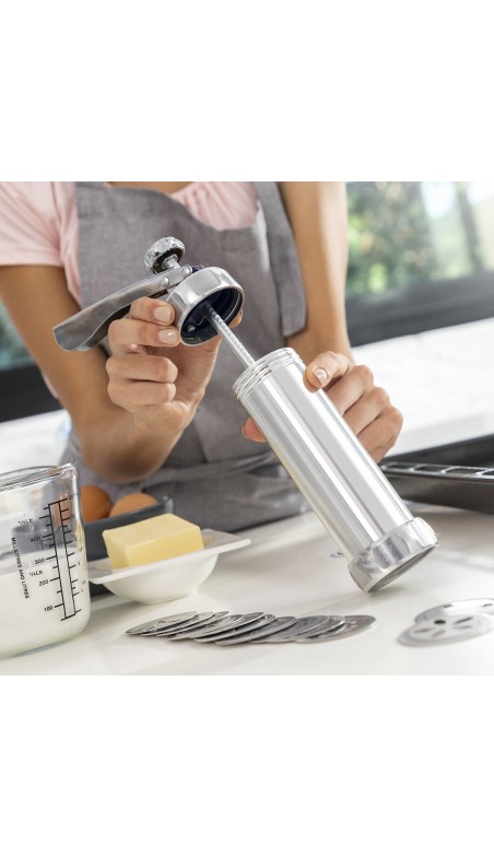 Machine à Biscuits et Douille2 en 1 Prekies InnovaGoods