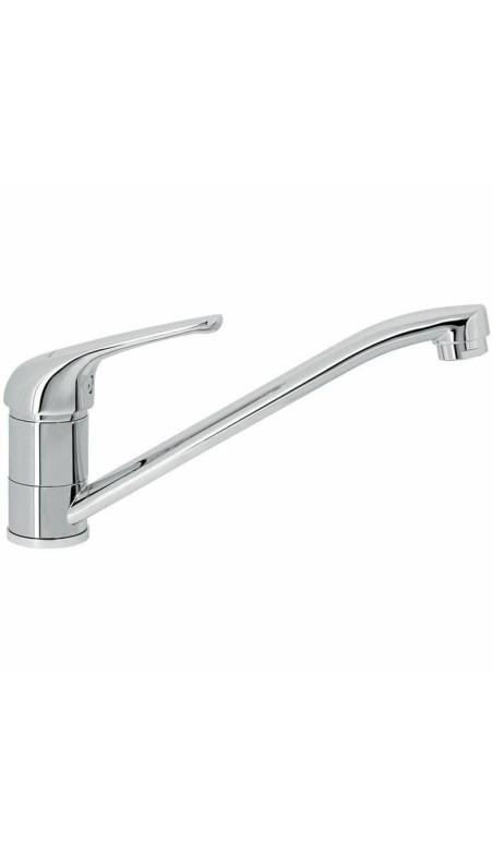 Kitchen Tap Rousseau SUN NF Gris Argenté