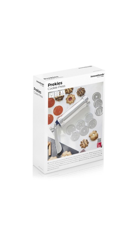 Machine à Biscuits et Douille2 en 1 Prekies InnovaGoods