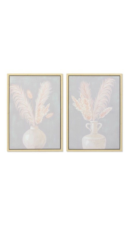 Toile DKD Home Decor polystyrène Toile 50 x 4 x 70 cm