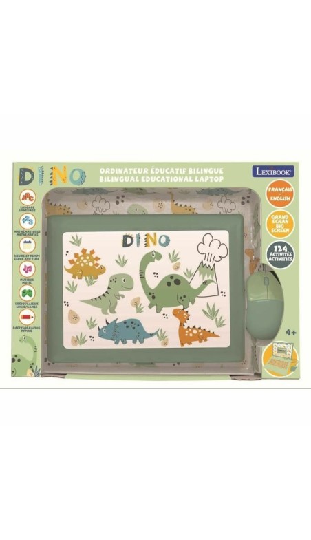 Computer giocattolo Lexibook Francese Inglese 124