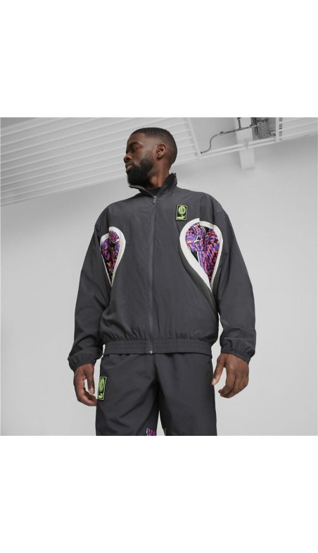 Survêtement pour Adultes Puma AC Milan Woven Gris Gris foncé