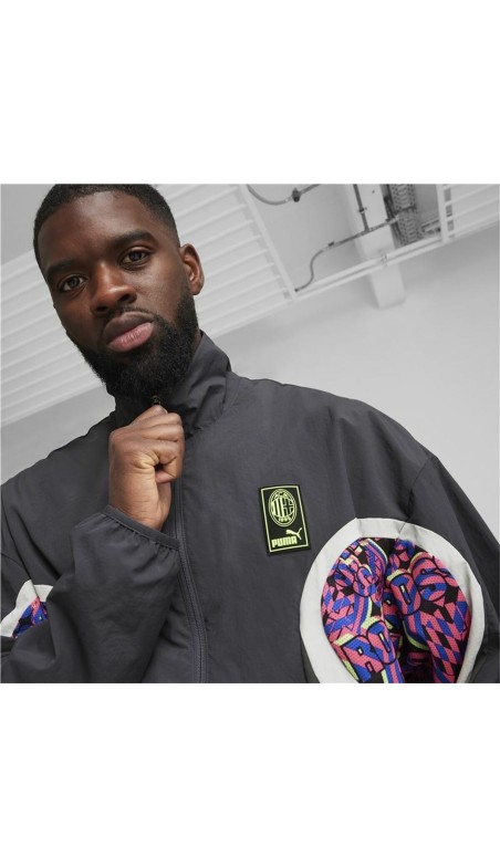 Survêtement pour Adultes Puma AC Milan Woven Gris Gris foncé