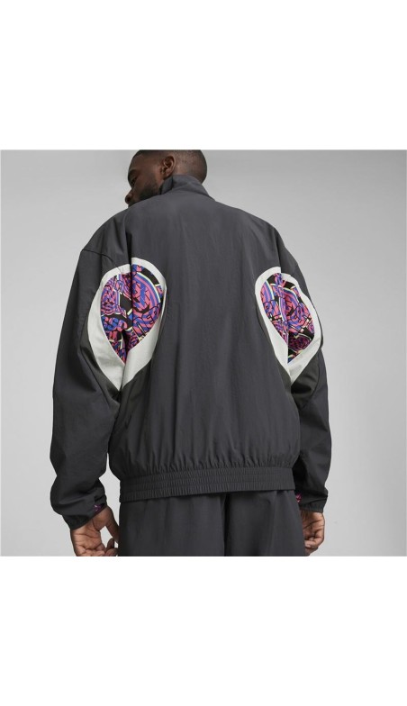 Survêtement pour Adultes Puma AC Milan Woven Gris Gris foncé