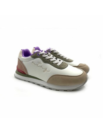 Chaussures de sport pour femme Mustang Joggo Blanc 2