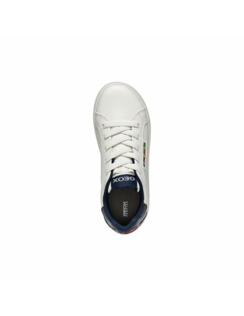 Chaussures casual Geox Eclyper Blanc Blue marine 2
