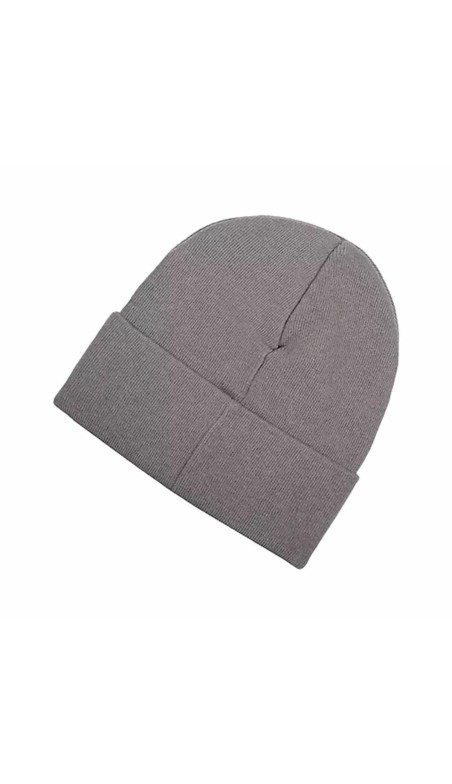 Hut New Balance Linear Knit Cuffed Hellgrau