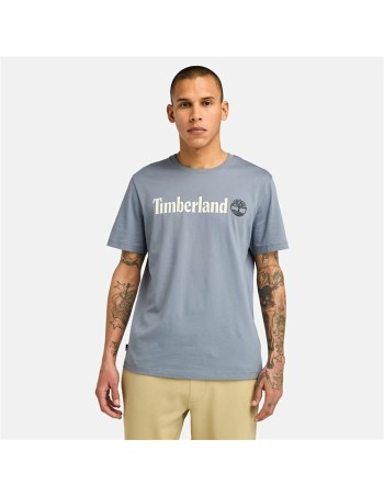 Camiseta de Manga Corta Hombre Timberland Kennebec River Linear Logo 2