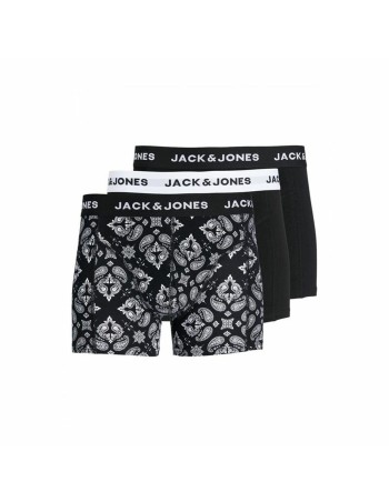 Heren Boxer Shorts Jack & Jones Jacparis Trunks Zwart