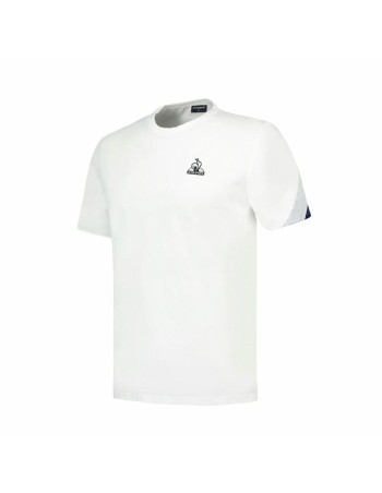 Heren-T-Shirt met Korte Mouwen Le coq sportif Heritage N°1 New Brand Wit