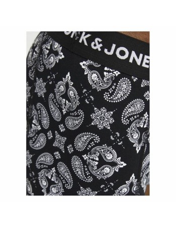 Heren Boxer Shorts Jack & Jones Jacparis Trunks Zwart 2