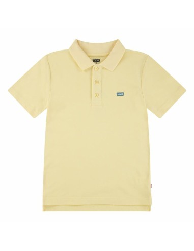 Polo à manches courtes enfant Levi's Lvb Back Neck Tape Jaune
