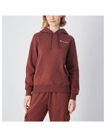 Sweat à capuche femme Champion Marron 2