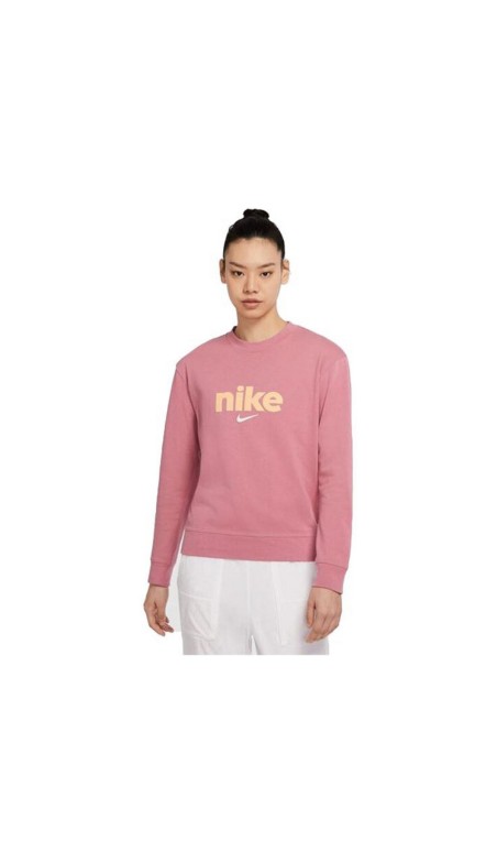 Maglia a maniche lunghe da donna Nike Crew Rosa