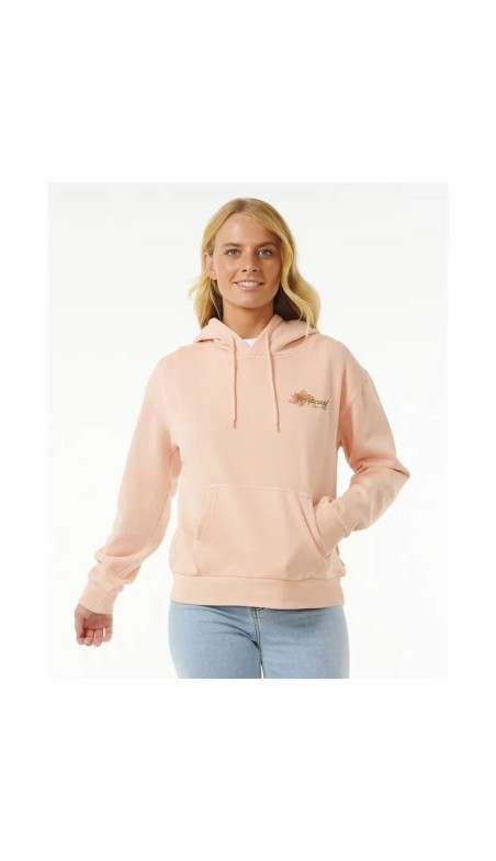 Sudadera con Capucha Mujer Rip Curl Wild Bloom Amarillo