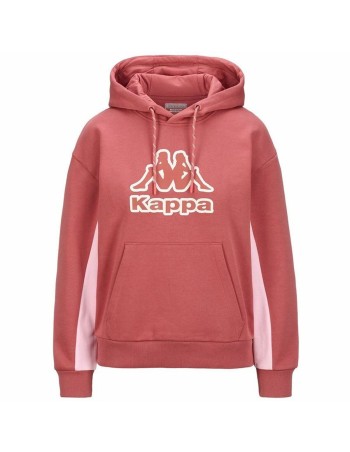 Sweat à capuche femme Kappa Felad Beige