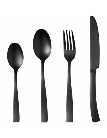 Faqueiro Arthur Martin AM5136 Preto Aço inoxidável 24 Peças