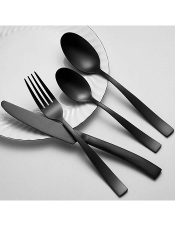 Faqueiro Arthur Martin AM5136 Preto Aço inoxidável 24 Peças 2