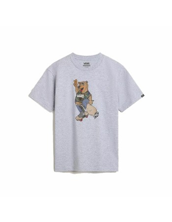 T shirt à manches courtes Enfant Vans Peace Oso Crew Gris