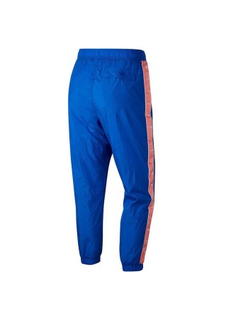 Pantalone Lungo Sportivo Nike Swoosh Azzurro Uomo