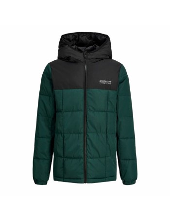 Casaco Infantil Jack & Jones Jjben Square Hood Jacket Jnr Azeitona