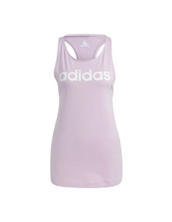 Tank Top Dames Adidas Essentials Logo Lavendel