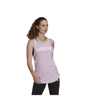 Tank Top Dames Adidas Essentials Logo Lavendel 2