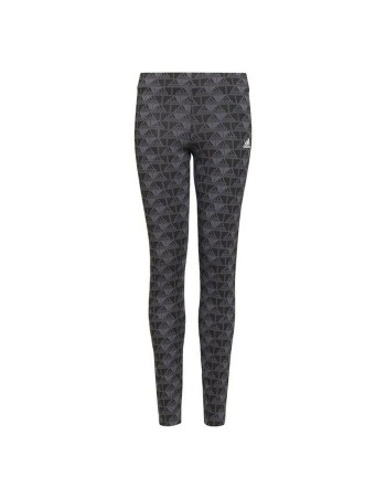 Leggings Sportivo da Donna Adidas Essentials Logo Grigio