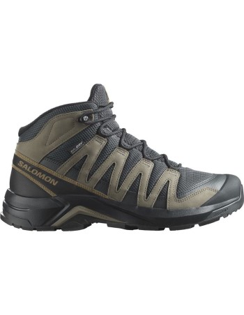 Wanderschuhe für Herren Salomon X-Adventure Recon Mid Schwarz