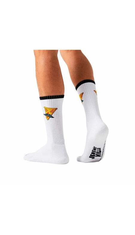 Chaussettes Jimmy Lion Ciao Blanc