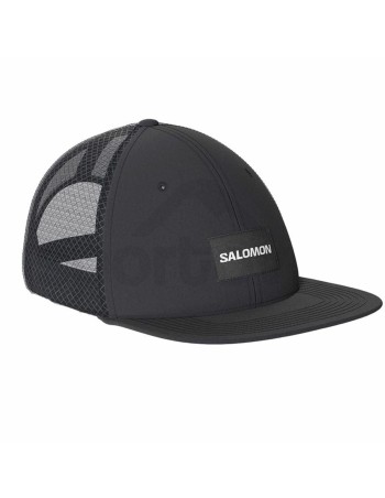 Casquette Salomon Flat Cap Deep Noir