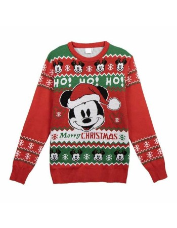 Pull femme Mickey Mouse Rouge
