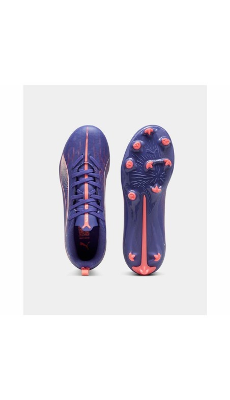 Chuteiras Infantis Puma Ultra 5 Play Fg/Ag Roxo