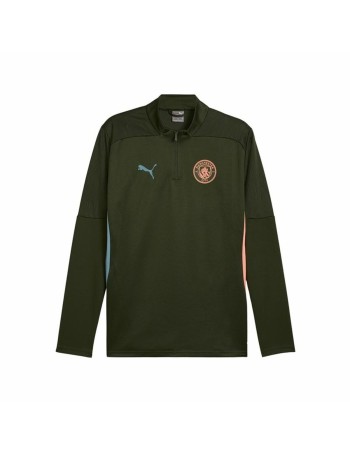 Sweat-shirt d'Entraînement pour Adultes Puma Manchester City 24/25 Training Olive