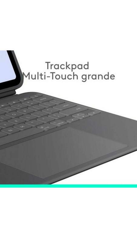 Capa para Tablet e Teclado Logitech 920-012667 Grafite QWERTY