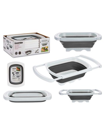 Tamis Kinvara Blanc Gris polypropylène TPR 60 x 26 x 12 cm 39,5 x 4,5 x 26 cm (6 Unités) 2