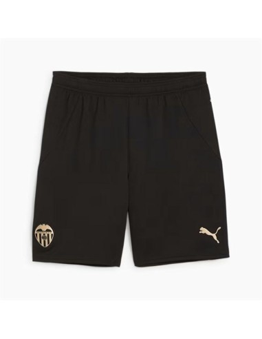 Pantalones Cortos Deportivos para Hombre Puma Valencia.C.F 24/25 Negro