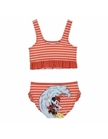 Bikini-Braga Para Niñas Minnie Mouse Rojo 2