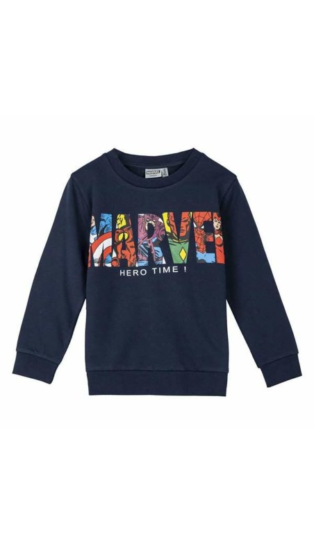 Kinder-Sweatshirt Marvel Dunkelblau