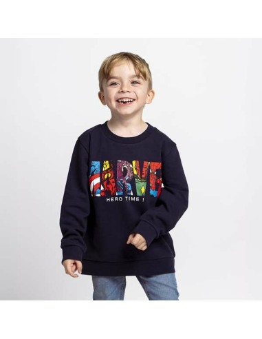 Sweat-shirt Enfant Marvel Bleu foncé