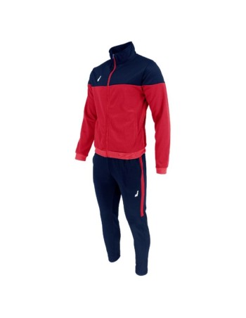 Tuta per Adulti Joluvi Sambil Rosso Blu Marino Unisex 2 Pezzi 2