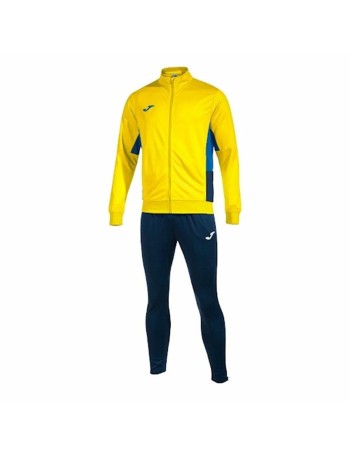 Survêtement pour Adultes Joma Sport Danubio II Jaune Enfant Homme 2 Pièces