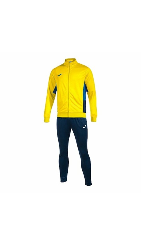 Survêtement pour Adultes Joma Sport Danubio II Jaune Enfant Homme 2 Pièces