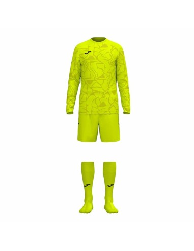Ensemble de Sport pour Adultes Joma Sport Zamora IX Jaune Multicouleur 7-8 Ans 2 Pièces