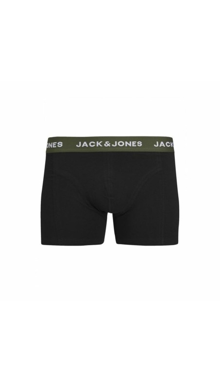 Boxer pour homme Jack & Jones Jacaron Solid Trunks Noir